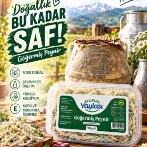 Erzurum Yaylası Göğermiş Peynir